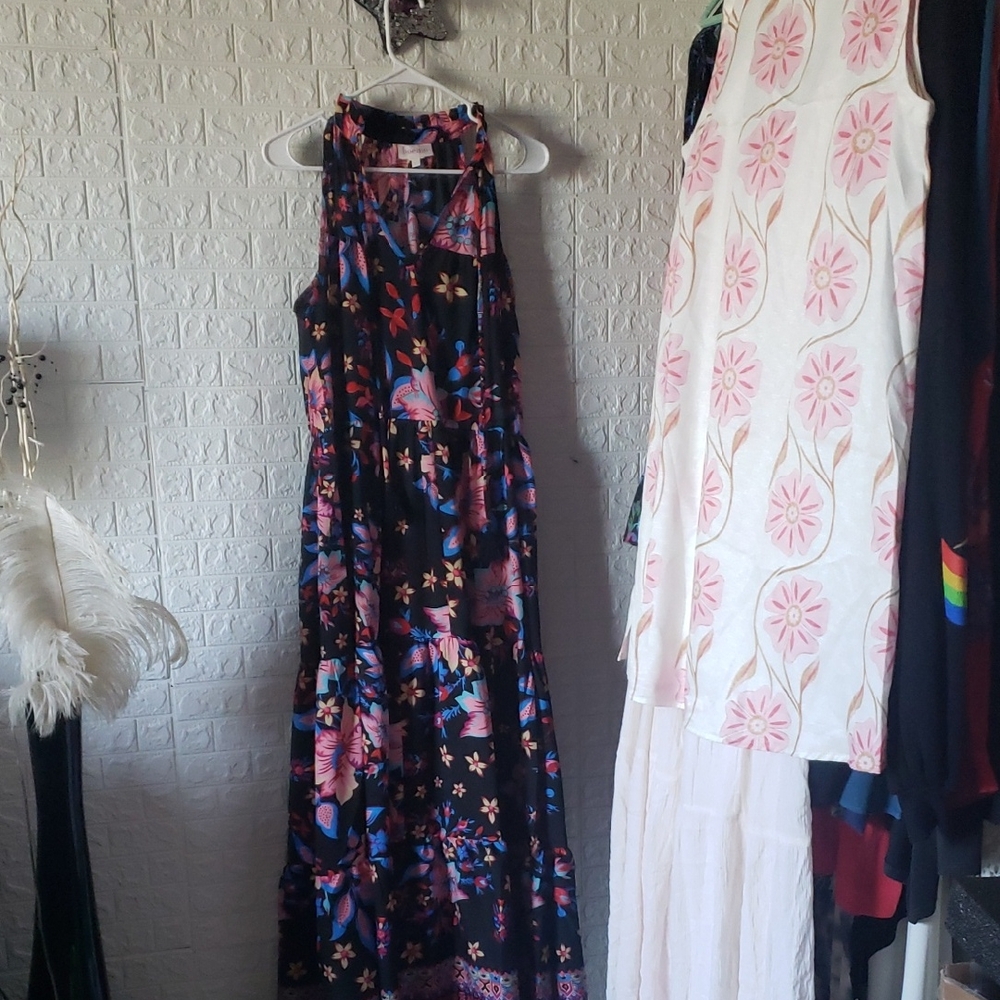 anthropologie boemo maxi dress